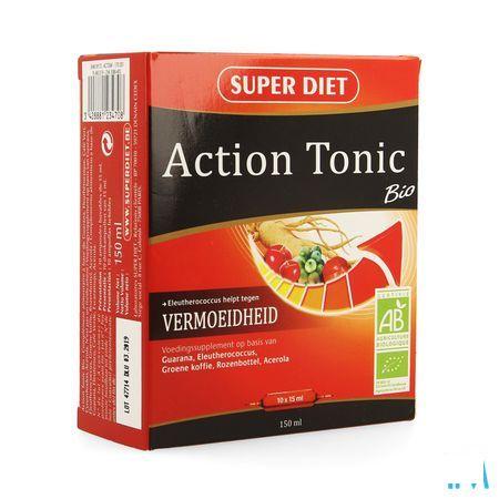 Super Diet Action Tonic Ampullen 10x15 ml  -  Superdiet Laboratoires