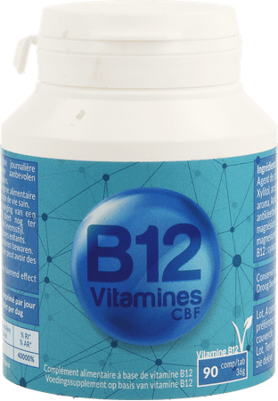 Vitamine B12 Cbf Zuigtabl 90