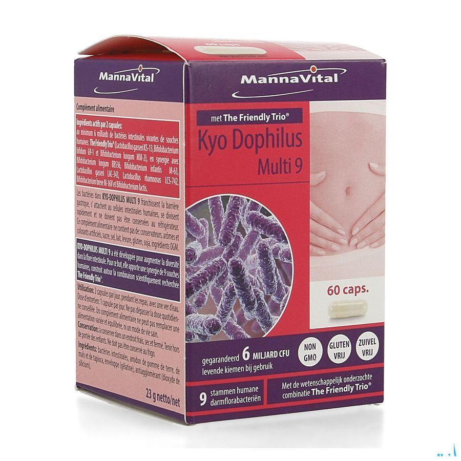 Mannavital Kyodophilus Multi 9 Caps 60