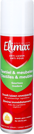 Elimax Anti-luizen Spray Textiel & Meubelen 150 ml