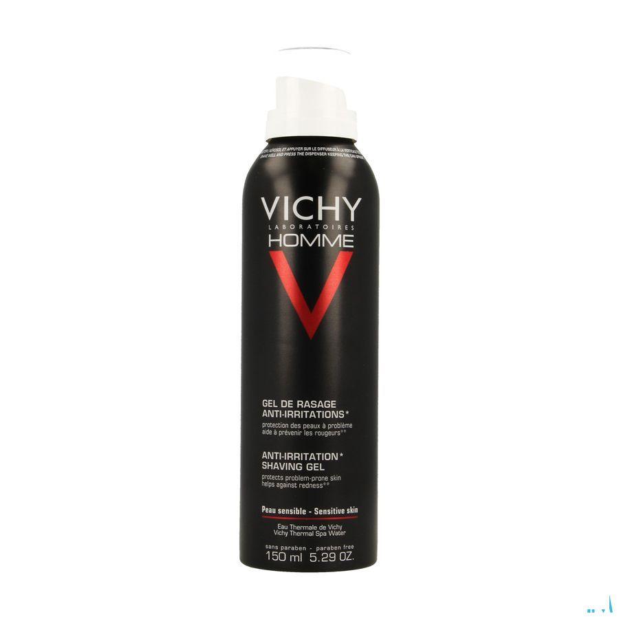 Vichy Homme Scheergel Anti Irrit. 150 ml  -  Vichy