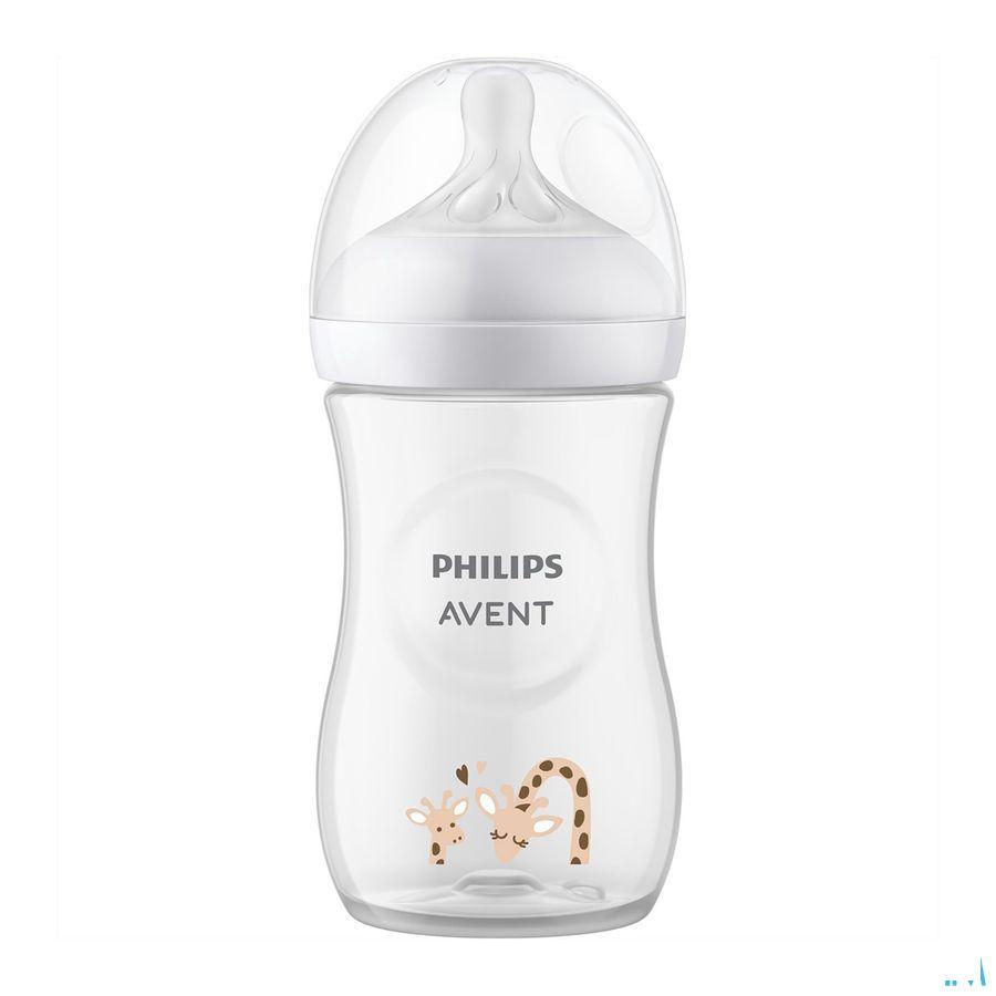 Philips Avent Natural 3.0 Zuigfles Giraf 260 ml