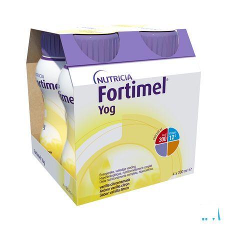 Fortimel Yog Arome Vanille Citron 4X200  ml 156596  -  Nutricia