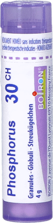 Phosphorus 30CH Gr 4g  -  Boiron