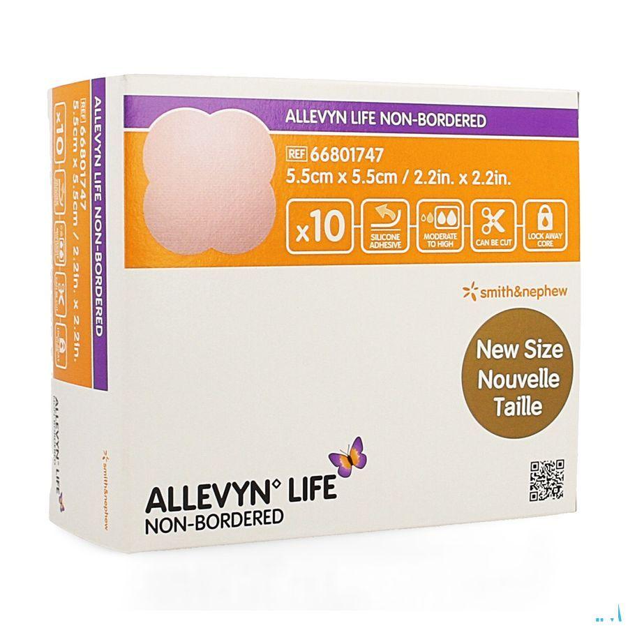 Allevyn Life Non Bordered 5,5X5,5Cm 10 66801747  -  Smith Nephew