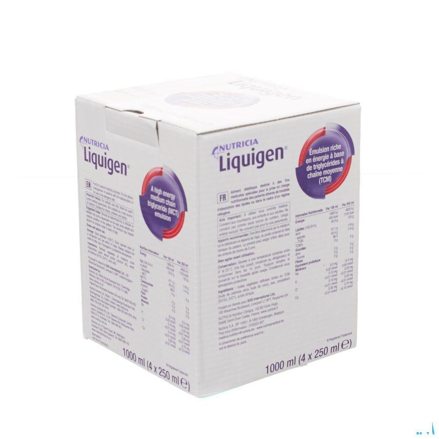 Liquigen Flacon Plast 4x250 ml 1457191  -  Nutricia