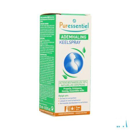 Puressentiel Ademhaling Keelspray 15 ml  -  Puressentiel