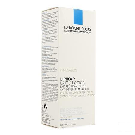 Lipikar Lait 200 ml  -  La Roche-Posay