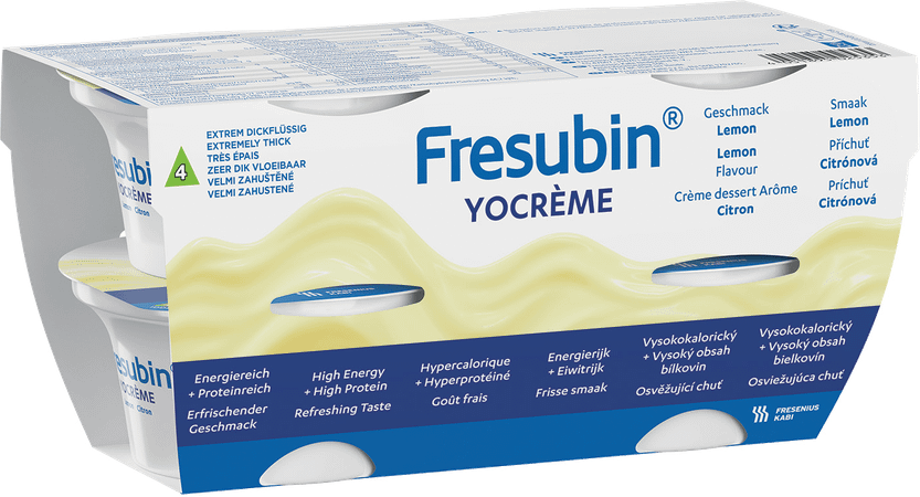 Fresubin Yocreme Citron 4x125 gr 7118701  -  Fresenius