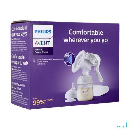 Philips Avent Natural Borstpomp Fles  -  Bomedys