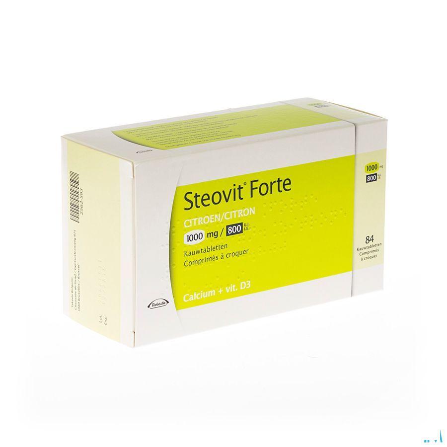 Steovit Forte 1000 mg/800IEKauwtabletten 84