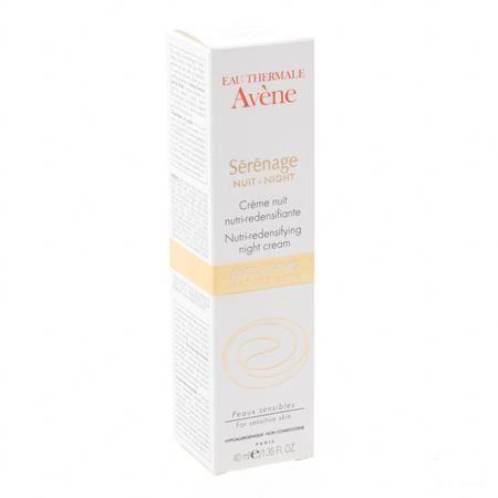 Avene Serenage Creme Nutri Redensifiant Nacht 40 ml  -  Avene