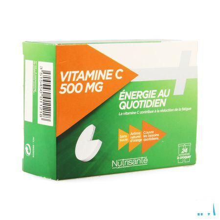 Vitamine C 500 mg Kauwtabletten Tube 2x12  -  Nutrisante