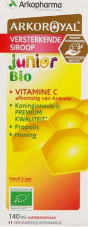 Arkoroyal Versterkende Siroop Junior Bio Fl 140 ml  -  Arkopharma