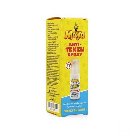 Studio 100 Maya Anti-teken Spray 60 ml  -  Eureka Pharma