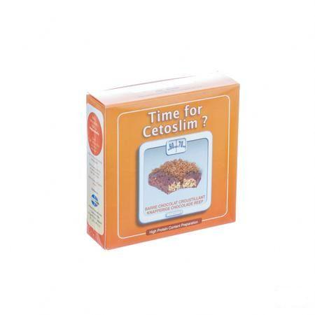 Cetoslim Chocoladereep Dubbel Knapperig 6