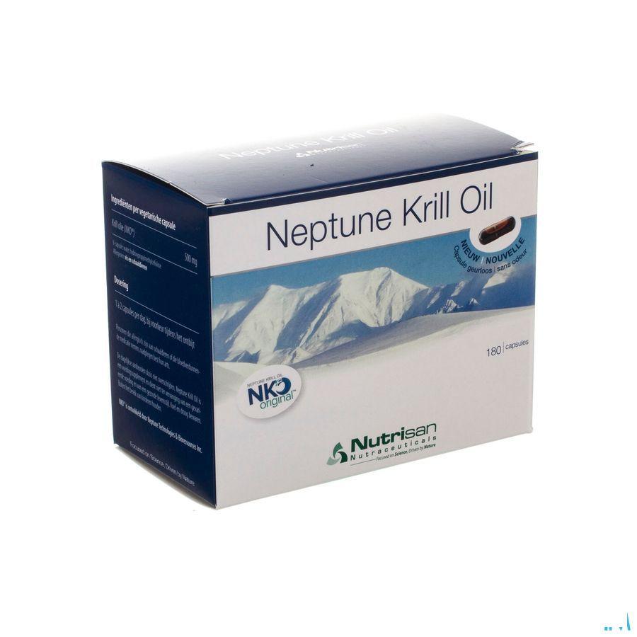 Neptune Krill Oil Licaps V-Caps 180 Nutrisan