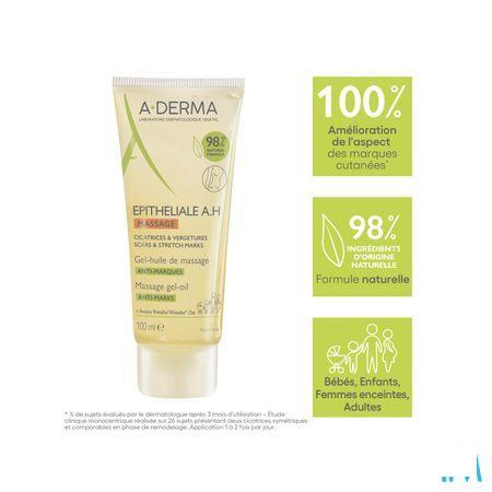 Aderma Epitheliale Ah Gel-Olie Massage 100 ml  -  Aderma