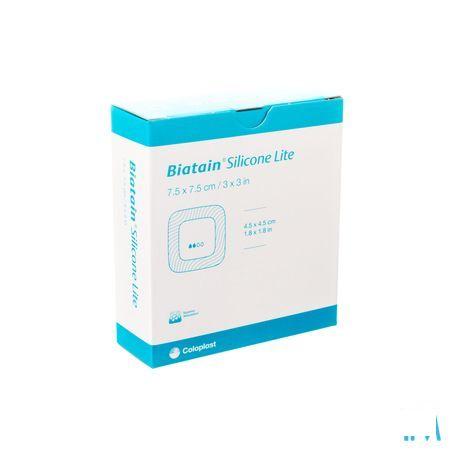 Biatain Silic. Lite Schuimverb 7,5x 7,5 10 33444  -  Coloplast
