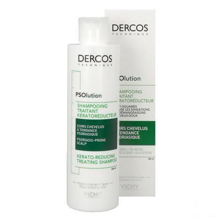Vichy Dercos Psolution Shampoo Keratoreduc. 200 ml  -  Vichy
