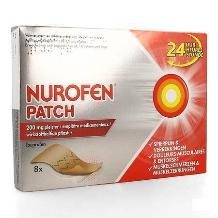 Nurofen Patch 200 mg Emplatre 8