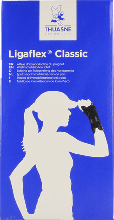 Ligaflex Classic Pols Rechts Zwart T1 243502  -  Thuasne Benelux