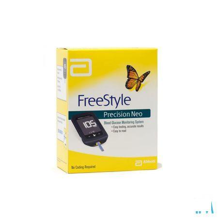 Freestyle Precision Neo Glucometer + 10 Teststrips  -  Abbott