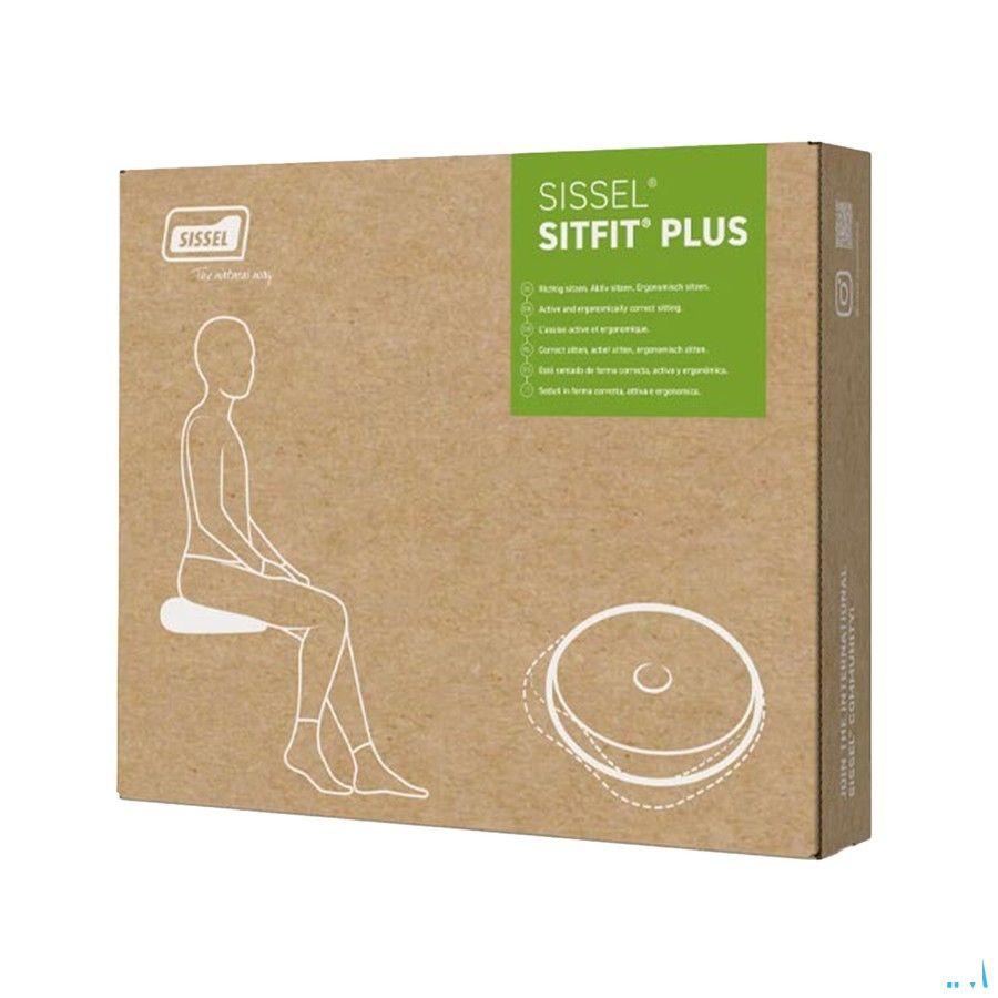 Sissel Sitfit Plus Zitkussen Zwart + Pomp  -  Sissel
