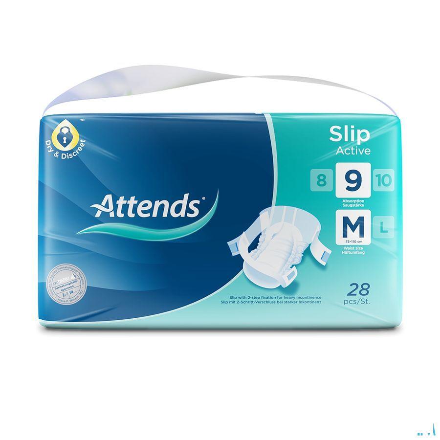 Attends Slip Active 9 Medium 1x28