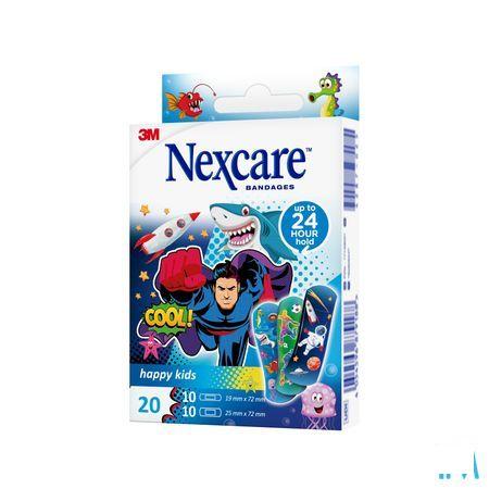 Nexcare Happy Kids Boys 20  -  3M