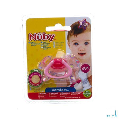 Nuby Geoac Orthodontische Fopspeen - 6-18m  -  New Valmar