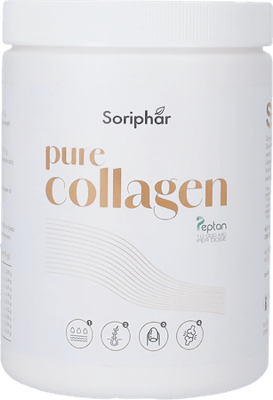 Soria Collageen + Zink + Vit C Peptan Pdr 350 g