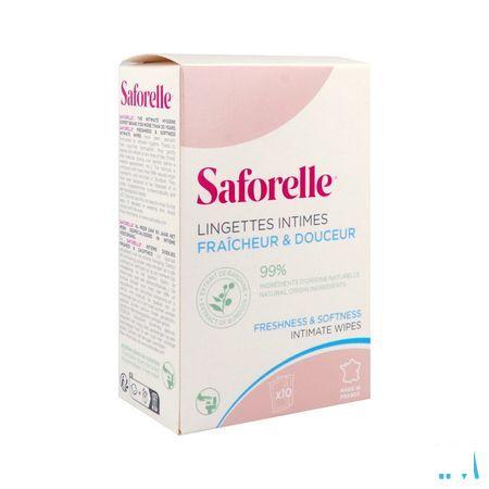 Saforelle Lingettes Flushable 10