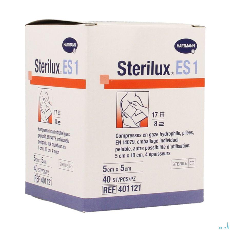 Sterilux Es1 Kompres Steriel 8Pl 5,0X 5,0Cm 40 4011219  -  Hartmann