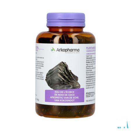 Arkocaps Plantaardig Kool Capsule 150  -  Arkopharma