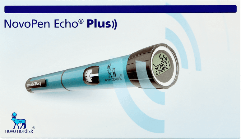 Novopen Echo Plus Blauw Injectiepen Insuline