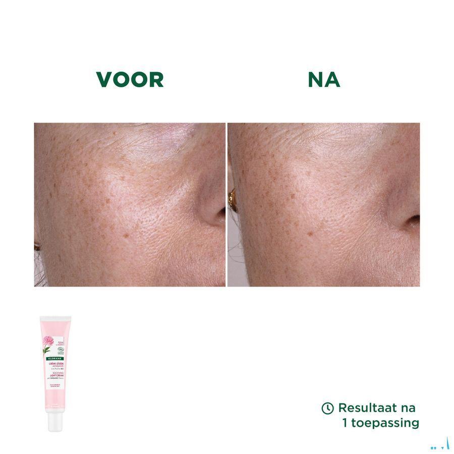 Klorane Gezicht Lichte Cr Pioenroos Bio 40 ml