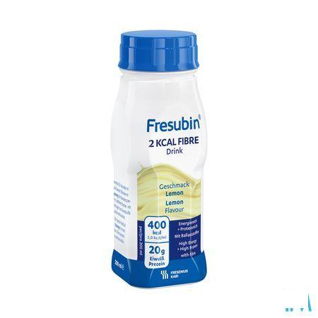 Fresubin 2 Kcal Fibre Drink 200 ml Citron/citroen  -  Fresenius