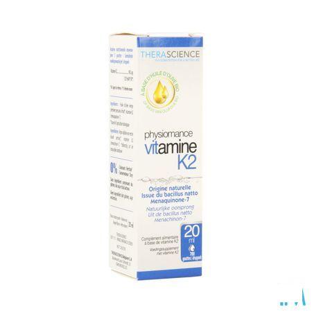 Vitamine K2 Flacon 20 Ml Physiomance PHY291  -  Therascience