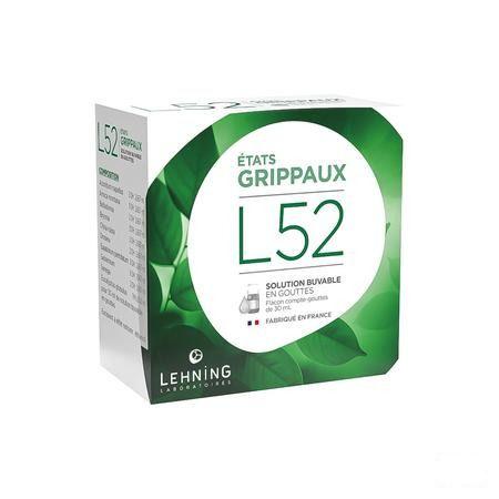 Lehning L 52 Gouttes 30 ml  -  Lab. Lehning