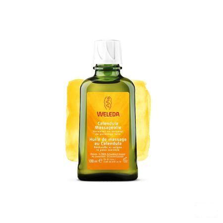 Weleda Massage Olie Calendula Flacon 100 ml  -  Weleda