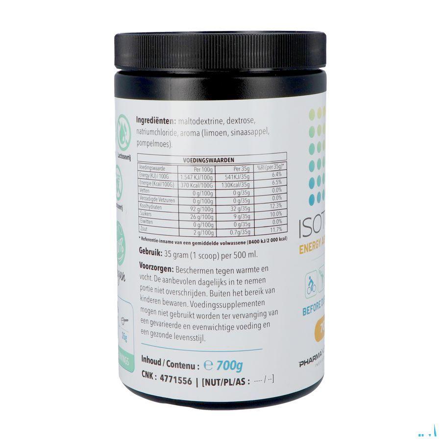 Sport Isotone Energy Agrum Drink700 gr Pharmanutrics