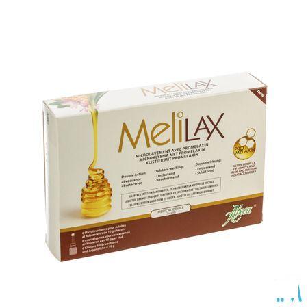 Melilax Microklysma 6x10 gr  -  Aboca
