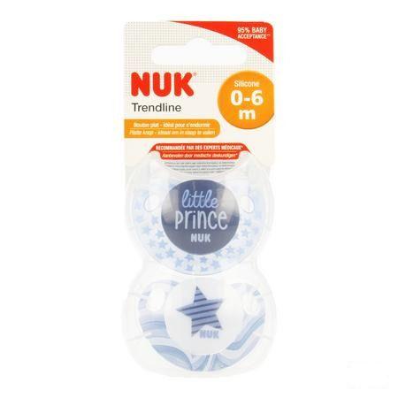 Nuk Sucettes 1 Trendline Day Garcon 0-6m 2  -  Eureka Pharma