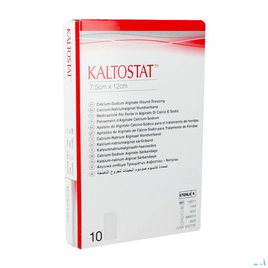 Kaltostat Verband 7,5x12,0cm Ster 10s  -  Convatec