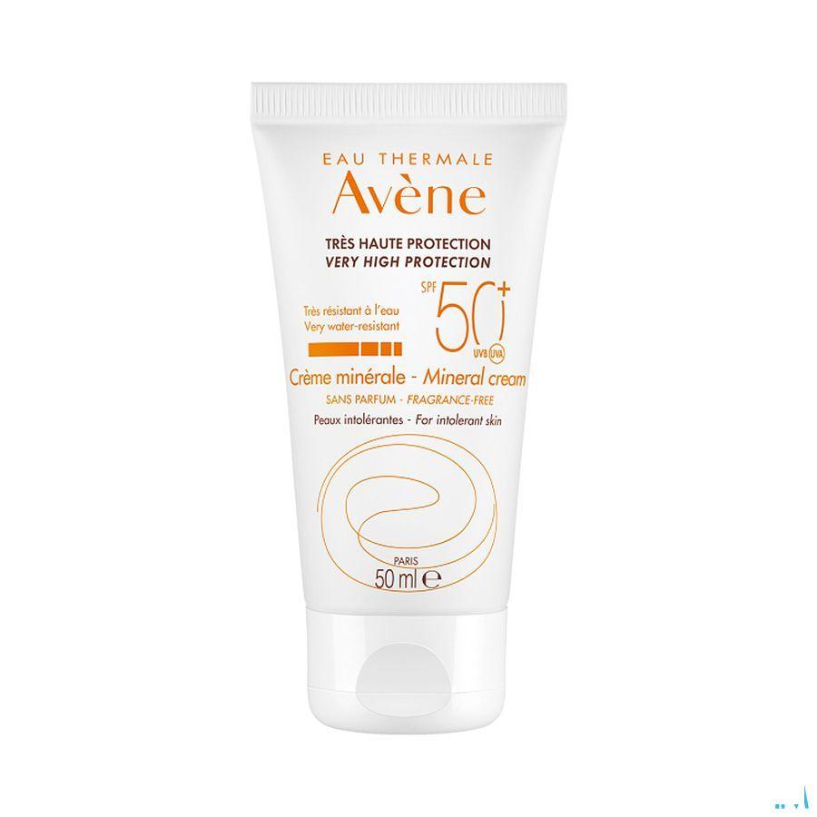 Avene Zonnecreme Minerale Z.hoge Besch.ip50 + 50 ml  -  Avene