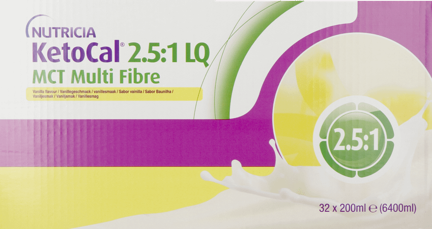 Ketocal 2:5:1 Lq Mct Multi Fibre 32 x 200 ml