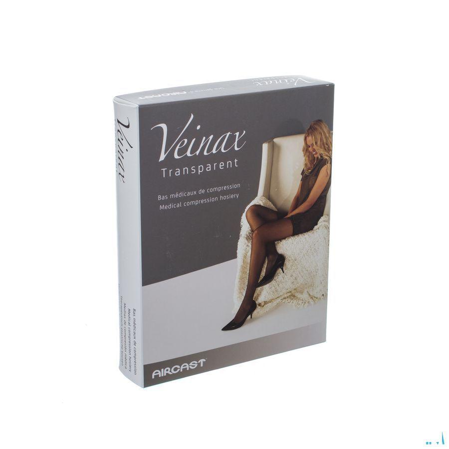 Veinax Panty Transparant 2 Lang Zwart Maat 5