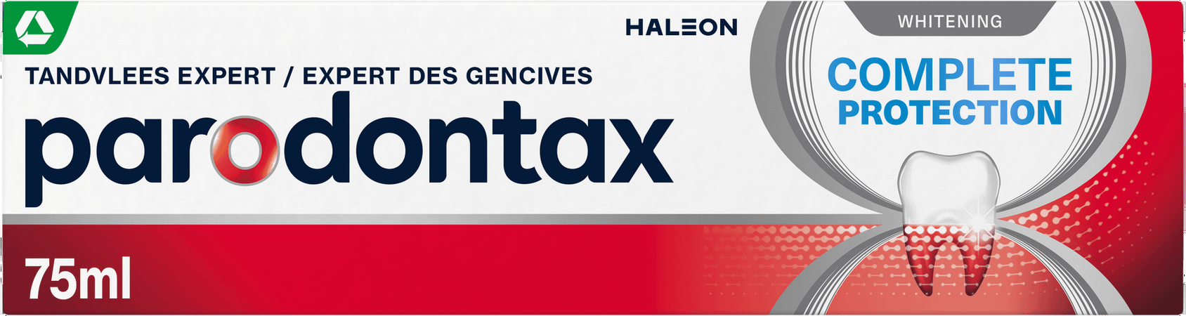 Parodontax Dentifrice Complete Protect. White 75 ml