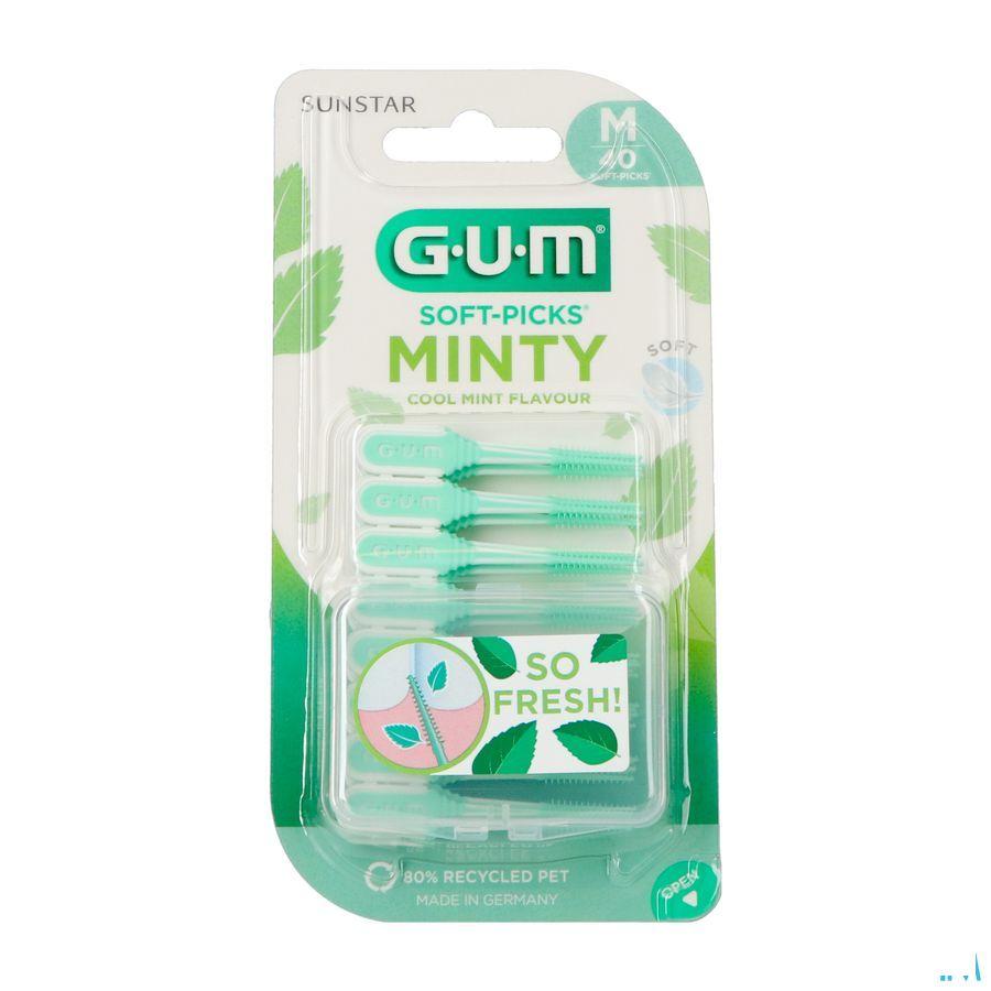 Gum Soft Picks Minty Medium 40